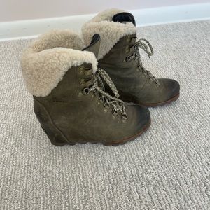 SOREL wedge boots